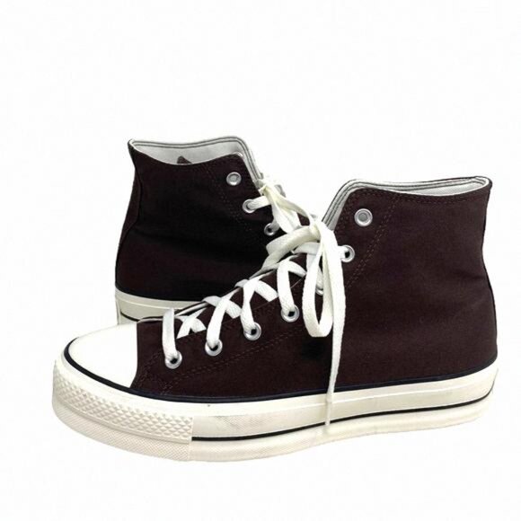 Converse Ctas Lift Platform Casual Brown Canvas Shoes 171209C-WWBW Custom Men Hi - Picture 6 of 14